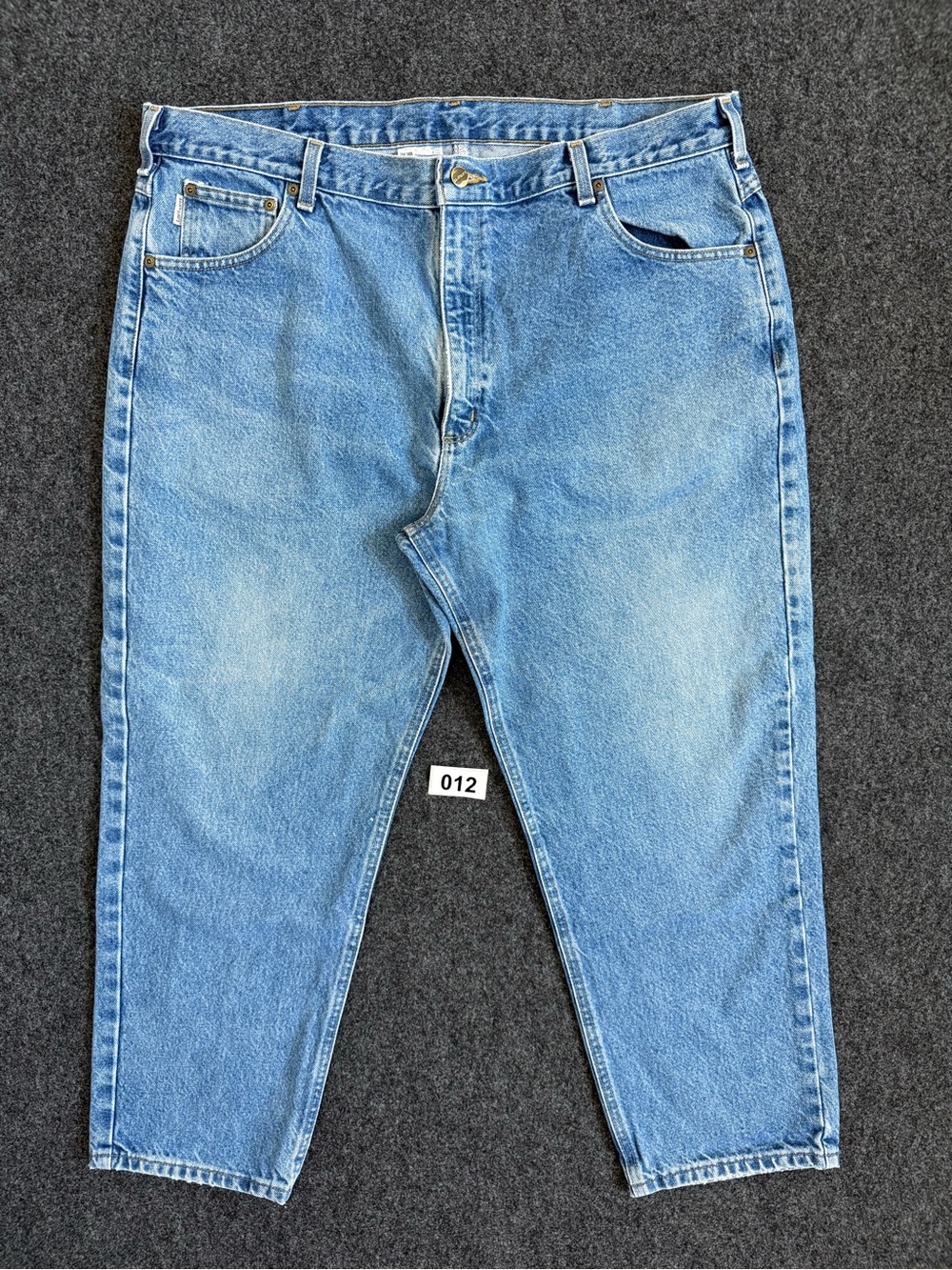 Carhartt Men's Relaxed Fit Blue Denim Jeans 42x28 Workwear Vintage